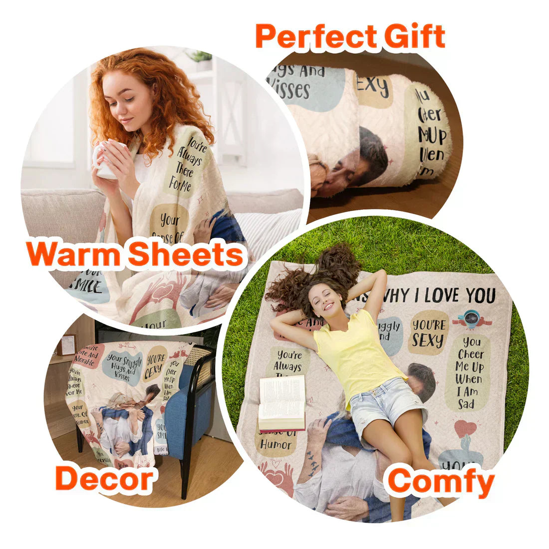 LUMORA™ - 10 REASONS I ADORE MY PERSONALIZED PHOTO BLANKET