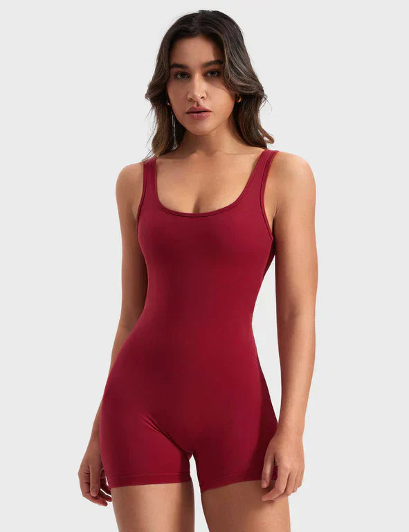 LUMORA™ - VIRAL V-BACK ROMPER