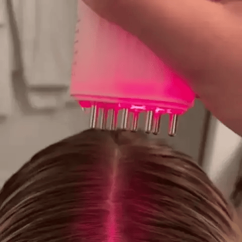 LUMORA™ - RED LIGHT THERAPY ELECTRIC SCALP MASSAGER AND HAIR OIL APPLICATOR