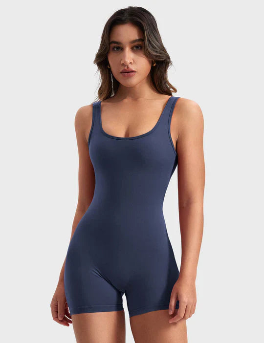 LUMORA™ - VIRAL V-BACK ROMPER