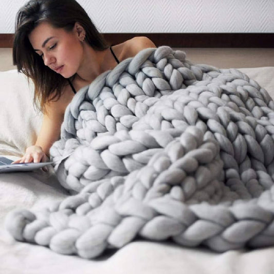 LUMORA™  - COZY KNIT BLANKET