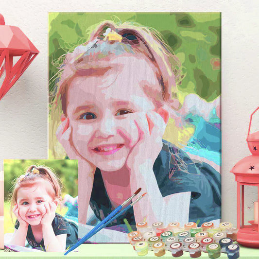LUMORA™   - PERSONALIZED PAINT BY NUMBERS KIT