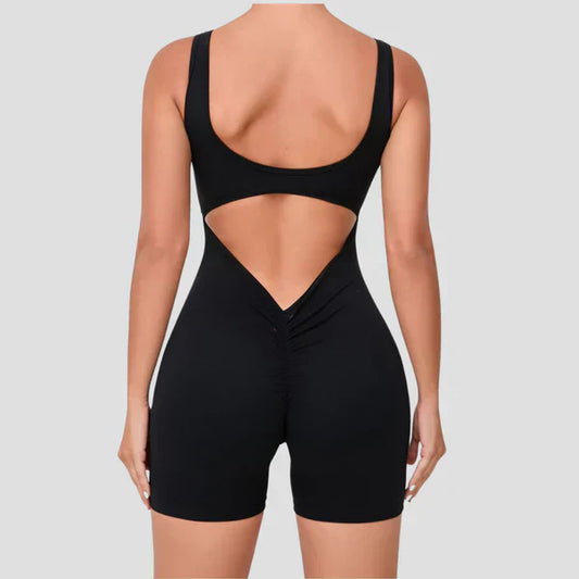 LUMORA™   - VIRAL V-BACK ROMPER