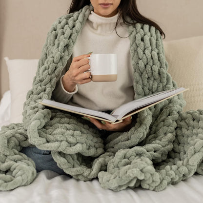 LUMORA™  - COZY KNIT BLANKET